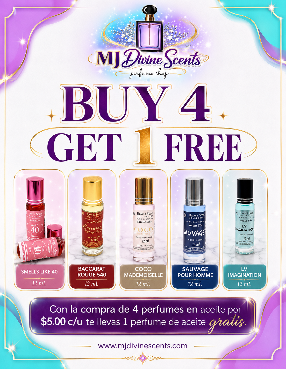 Perfumes en Aceite