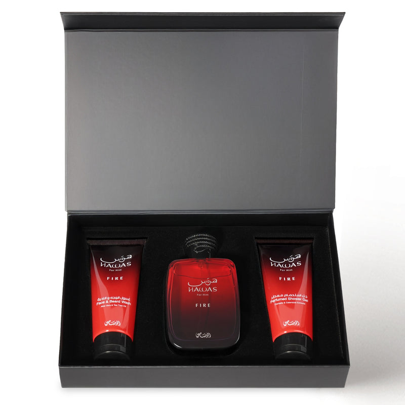 Set Hawas Fire 3pzas 3.4oz