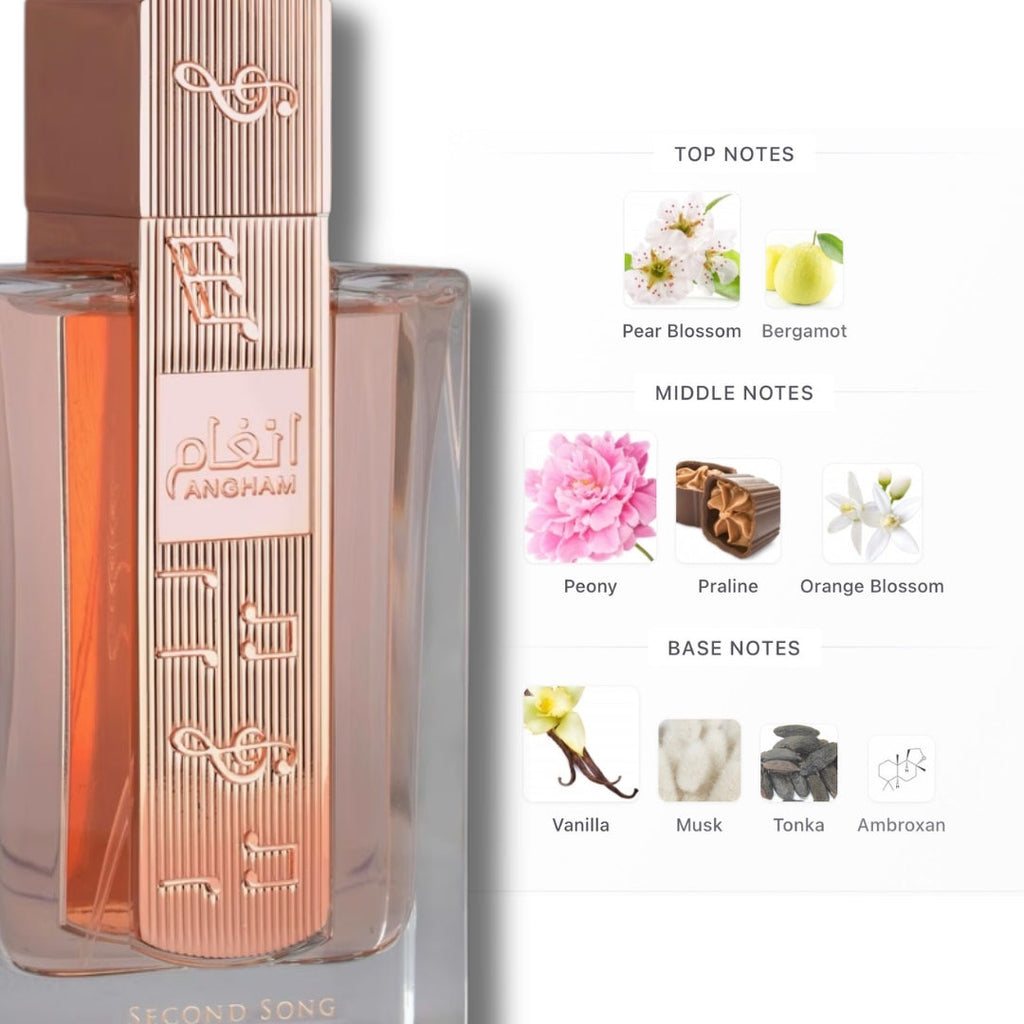 Lattafa Angham Second Song 3.4 oz (100ml)