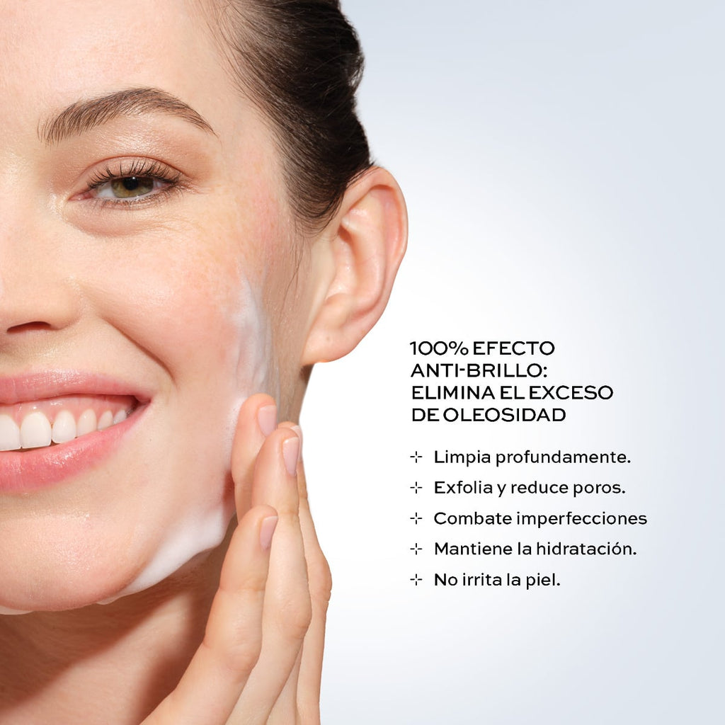 ESSENTIAL de L'BEL – Gel Limpiador con Ácido Salicílico y Exfoliantes para Piel Mixta a Grasa 4.2oz