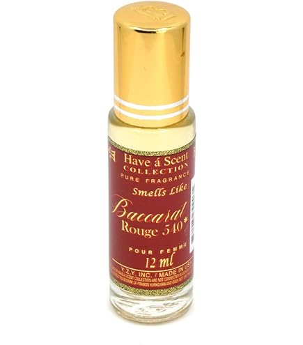 Perfume en aceite Baccarat Rouge 540 12ml