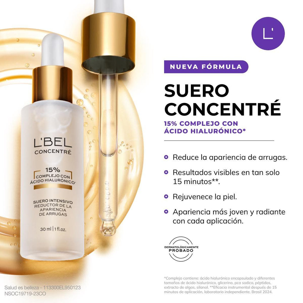 Sérum Concentré 15% Complejo con Ácido Hialurónico