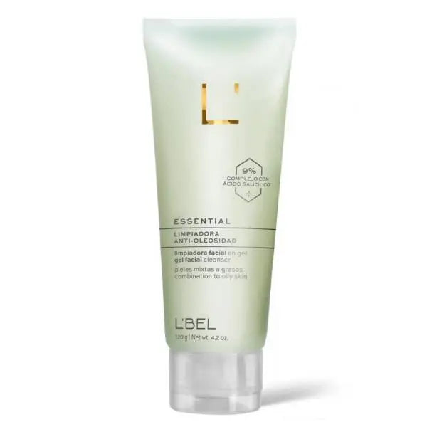 ESSENTIAL de L'BEL – Gel Limpiador con Ácido Salicílico y Exfoliantes para Piel Mixta a Grasa 4.2oz