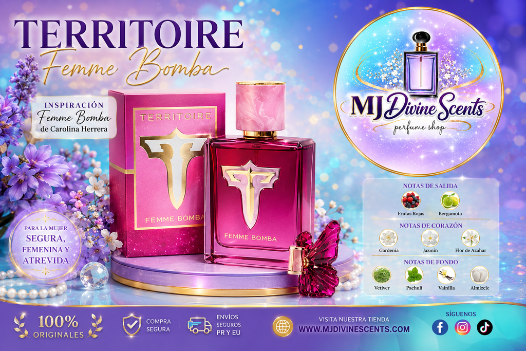 Territoire Femme Bomba 3.4oz 100ml
