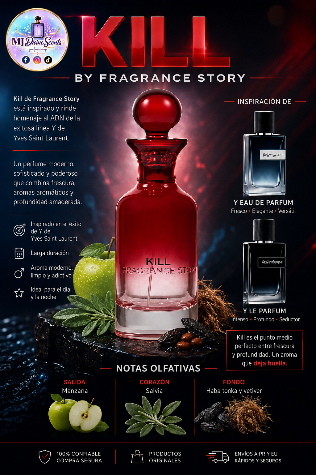 KILL Fragance Story 3.4oz (100ml)