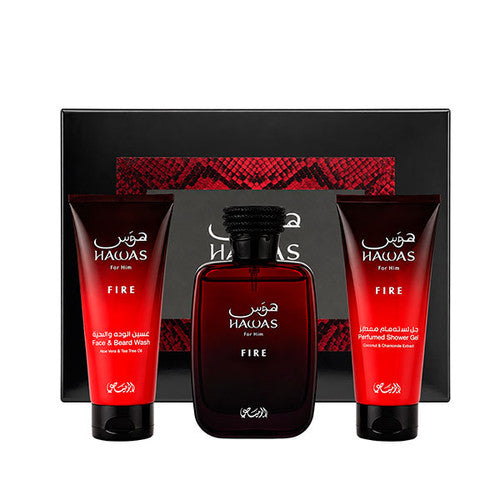Set Hawas Fire 3pzas 3.4oz