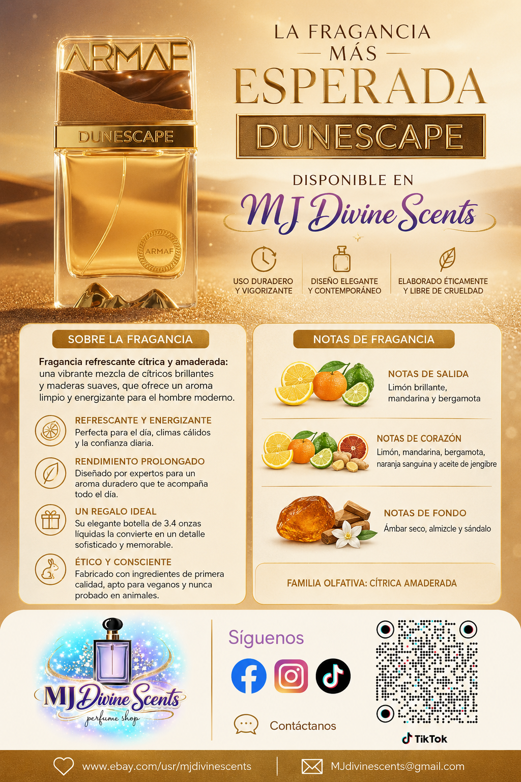 Dunescape Armaf 100ml