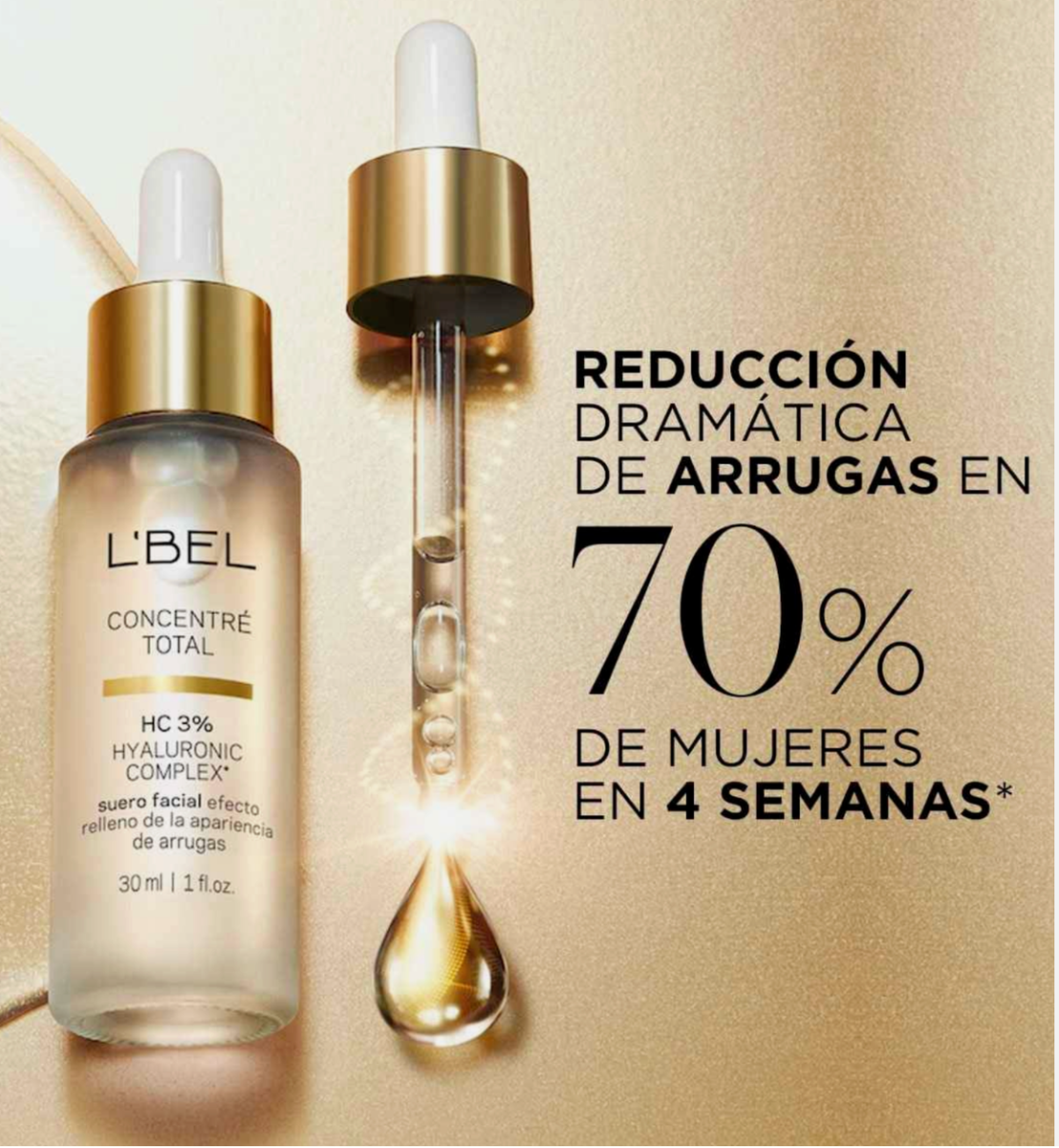 L'Bel Concentré Total HC 3% Hyaluronic Complex - 30ml/1oz